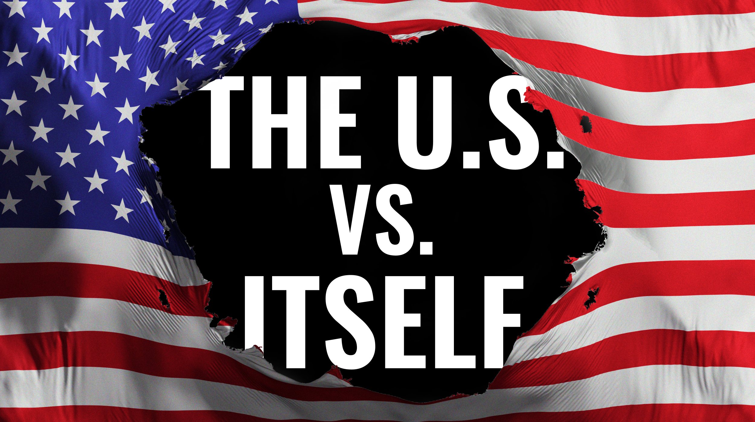 The u s vs itself.